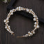 Handmade pearl twisted bead beaded soft chain headband headwear - Korvel