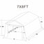 7x8 ft Outdoor Portable Gazebo Storage Shelter Shed