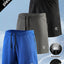Men's Casual Quick-Drying Jogger Shorts with Zipper Pockets