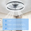 Ceiling Fan with Lights Dimmable LED - Korvel