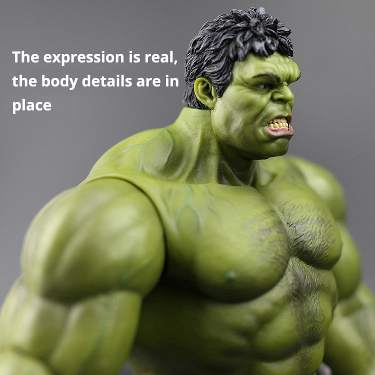 Marvel Avengers The Invincible Hulk The Hulk Joints Movable Doll Figure - Korvel