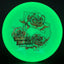Bravo Glow Rose Jaune - Putter Disc Golf Première Édition