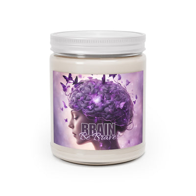 Bougie parfumée Purple Brain Be Brave, 9oz