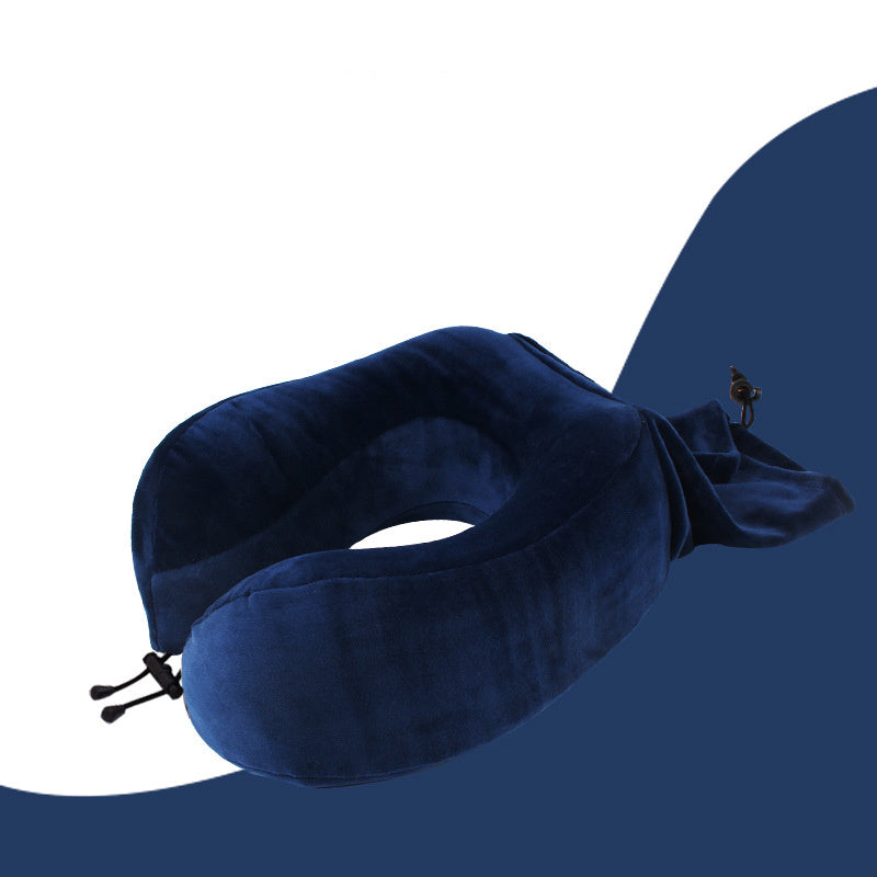 Almohada de Viaje Portátil de Espuma Viscoelástica para Mayor Comodidad en Movimiento