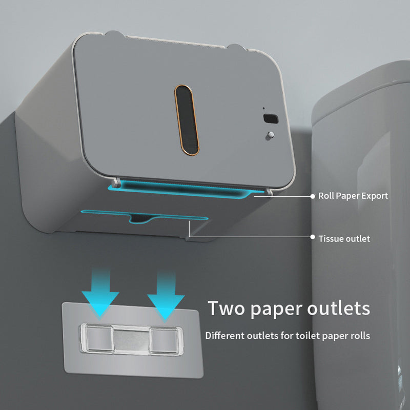 Bathroom Intelligent Induction Automatic Paper Tissue Box - Korvel