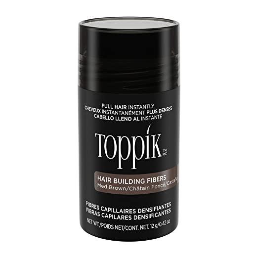 Toppik Hair Building Fibers - Medium Brown, 0.42 oz