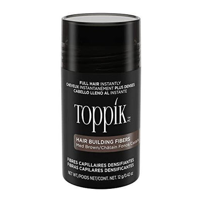 Toppik Hair Building Fibers - Medium Brown, 0.42 oz