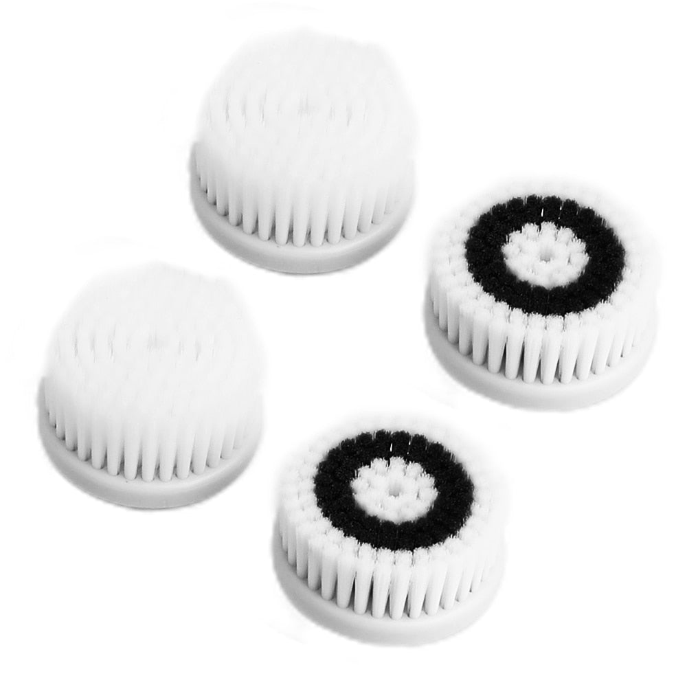 4 IN 1 Electric Face Deep Cleansing Brush Spin Pore Cleaner Face Wash Machine Makeup Remove Waterproof Facial Massager Skin Care - Korvel
