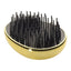 Brosse à cheveux détanglante Kent Pebble Gold avec massage du cuir chevelu