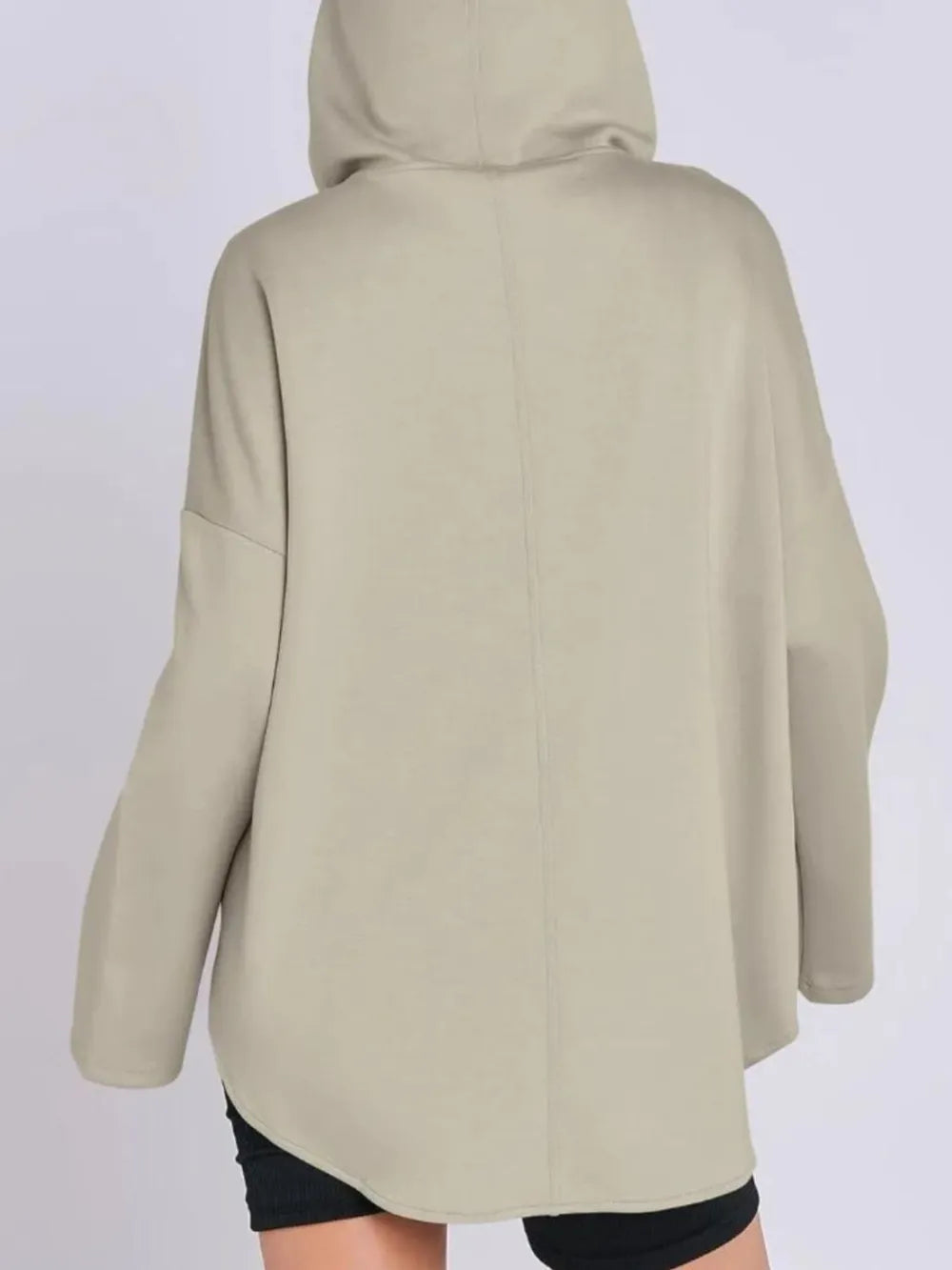 Quarter Zip Long Sleeve Hoodie - Korvel