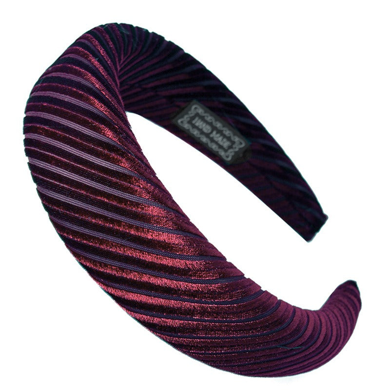 Bandeau en Velours Premium pour un Style Sans Effort