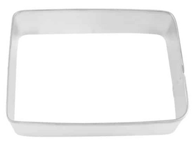 Premium Rectangle Cookie Cutter - 3.5" Tin