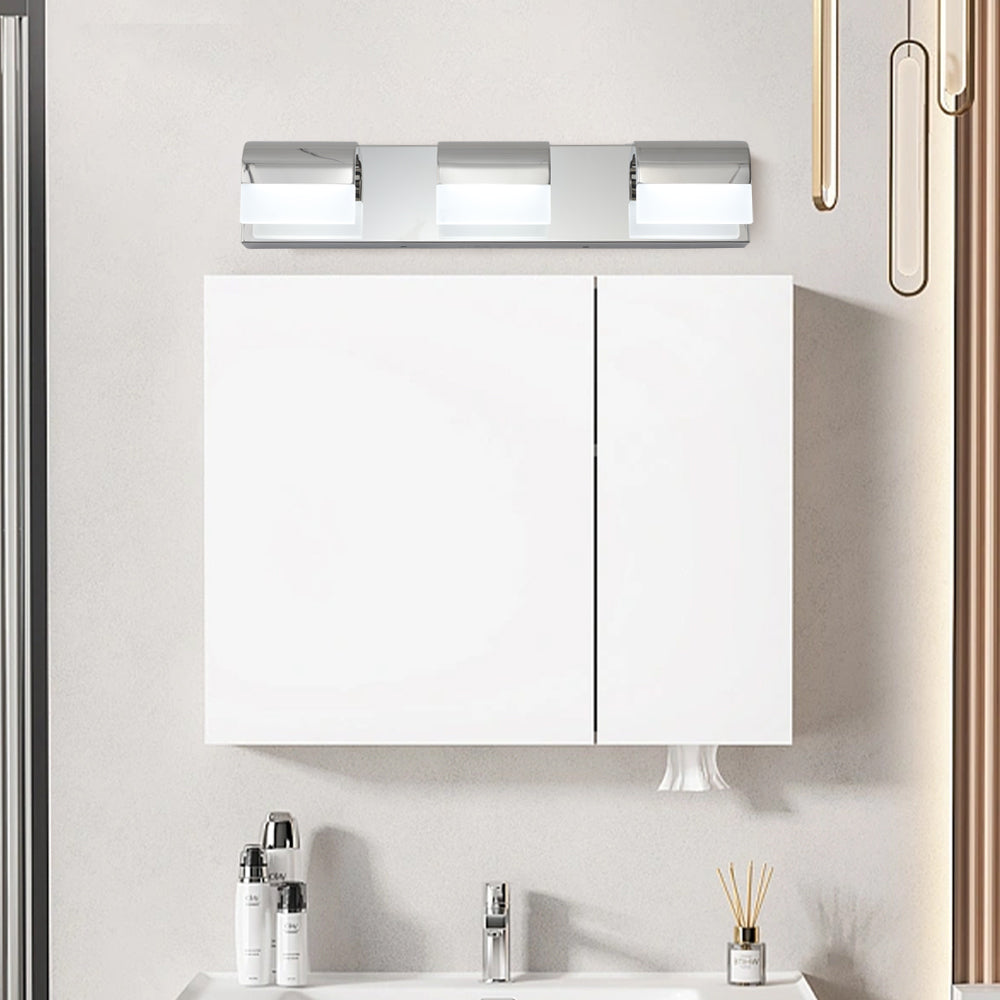 Modern 3-Light LED Bathroom Vanity Wall Light