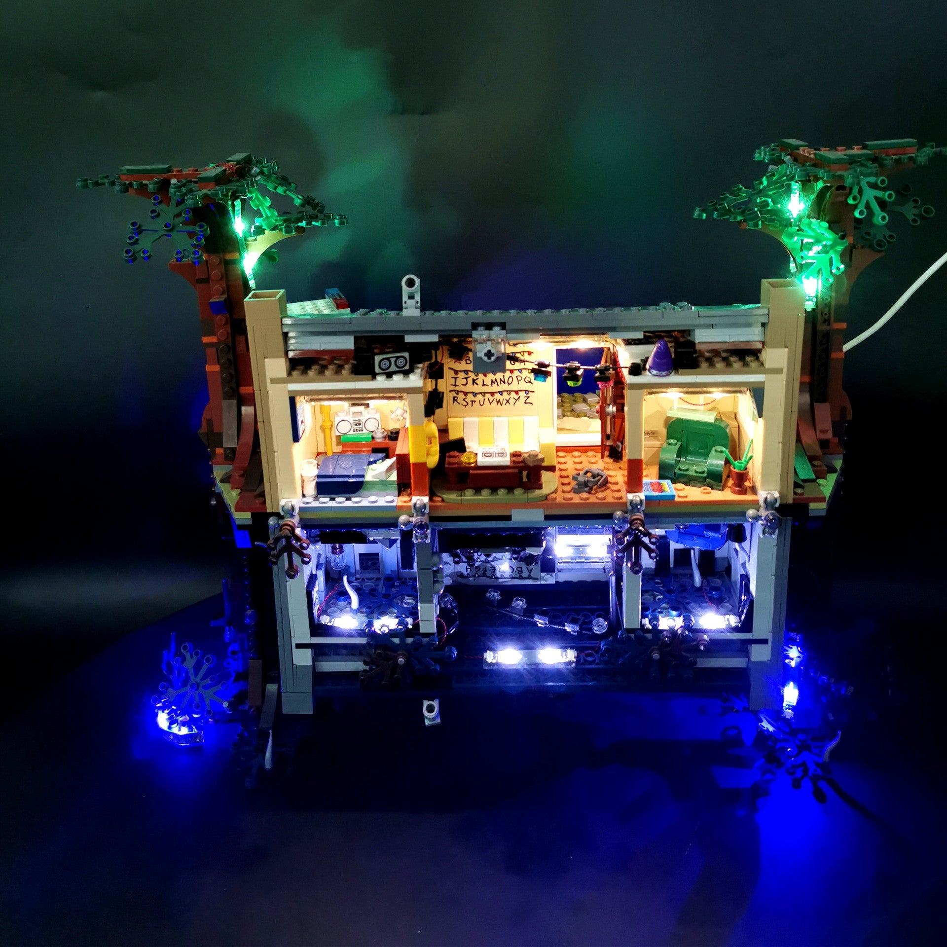 LP building block lighting is compatible with LEGO 75810 Stranger Things: Reversing the World LED lights and building block lighting - Korvel
