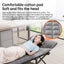 Outdoor camping bed, foldable beach bed, single garden siesta bed, with storage bag, lightweight. - Korvel