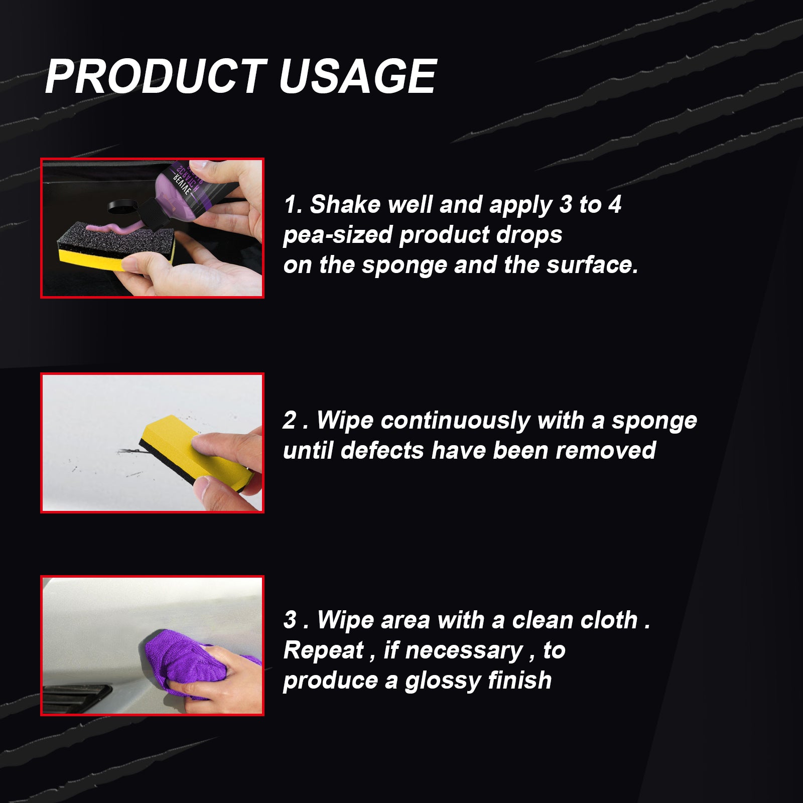 Automotive Scratch Free Repair Liquid Finish Repair Scratch Removal Beauty Maintenance Polish - Korvel