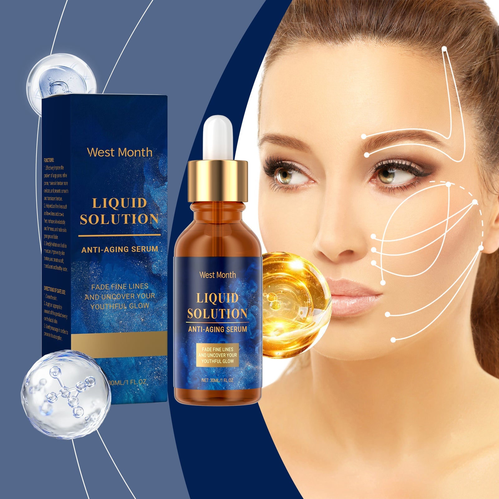 Firming Face Essence Delicate Pores Hydrating And Repairing Moisture To Improve Roughness - Korvel