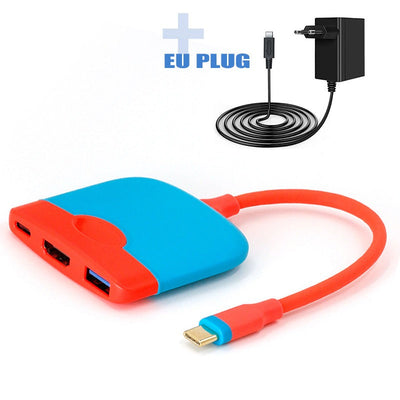 3-in-1 Type-C Docking Station for Nintendo Switch