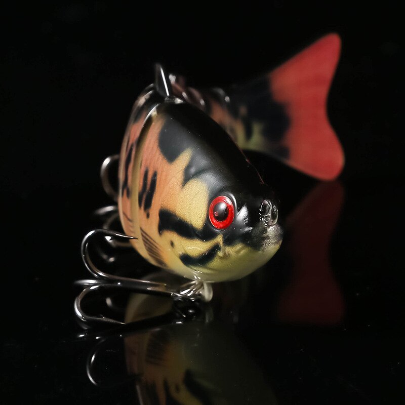 Multi Jointed Fishing Lure Sinking Artificial Wobbler Bait Hard Bait Swimbait 10cm/15.7g Fishing Tackle 7 Sections Crankbait - Korvel