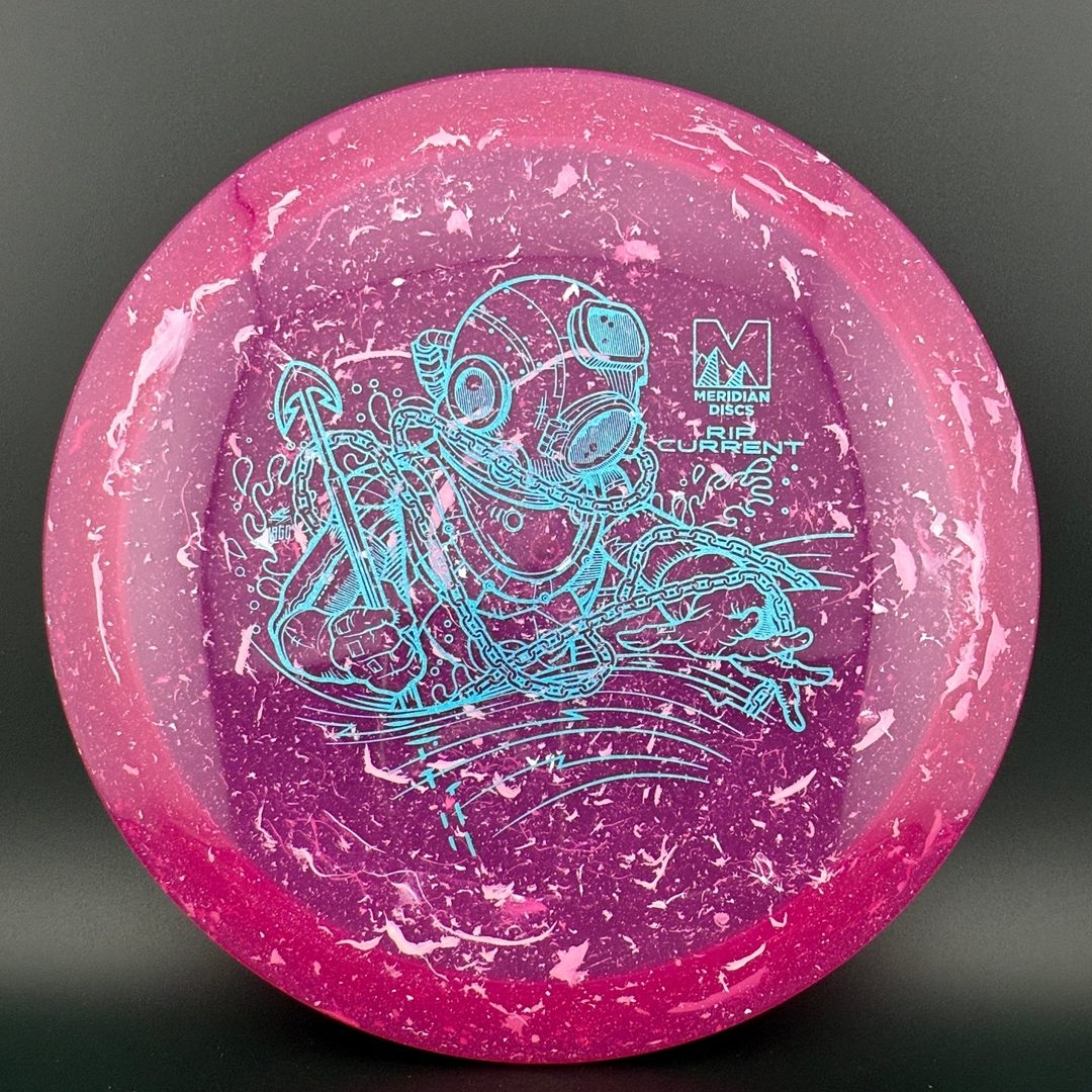 Marbled Clarus Rip Current Disc Golf Driver