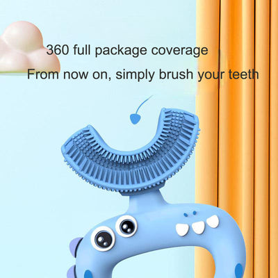 Children's toothbrush Tiktok silicone baby toothbrush - Korvel