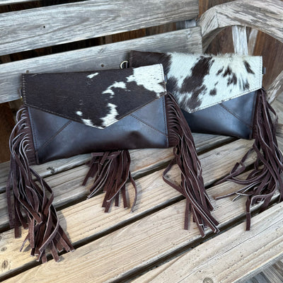 Chic Cowhide Crossbody Handbag - Korvel