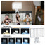 Portable Fill Light Dimmable Rechargeable Phone Light with Clip Super Bright Led Selfie Light Flicker-free for Makeup for Video - Korvel