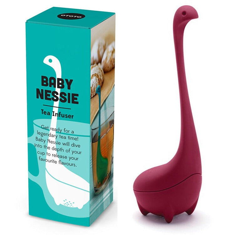 Water Monster Silicone Tea Filter Tea Glass Nice Lake Water Monster Tea Brewer - Korvel