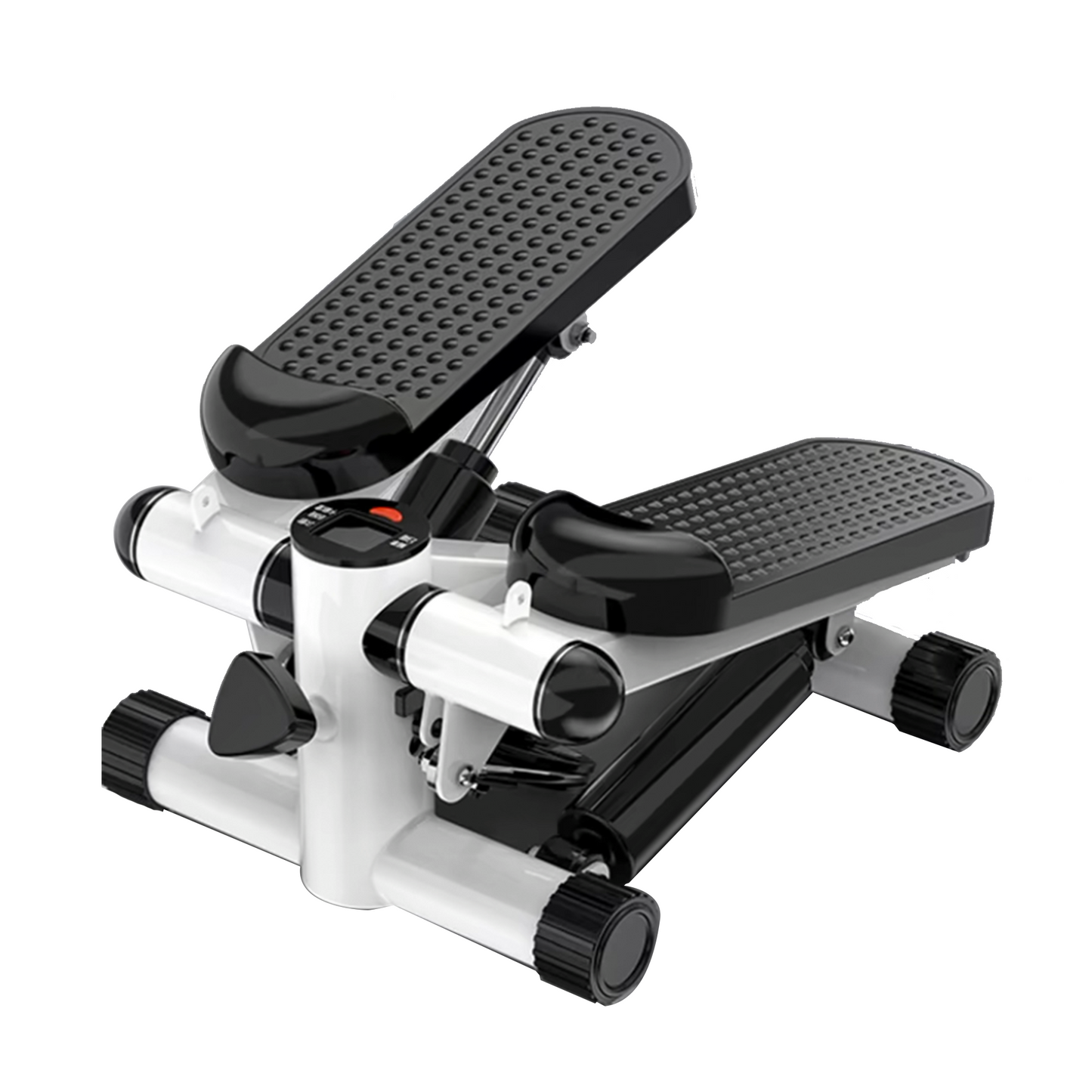 Mini Stepper for Exercise - 300 LBS Loading Capacity, Hydraulic Fitness Stepper with LCD Monitor - Korvel