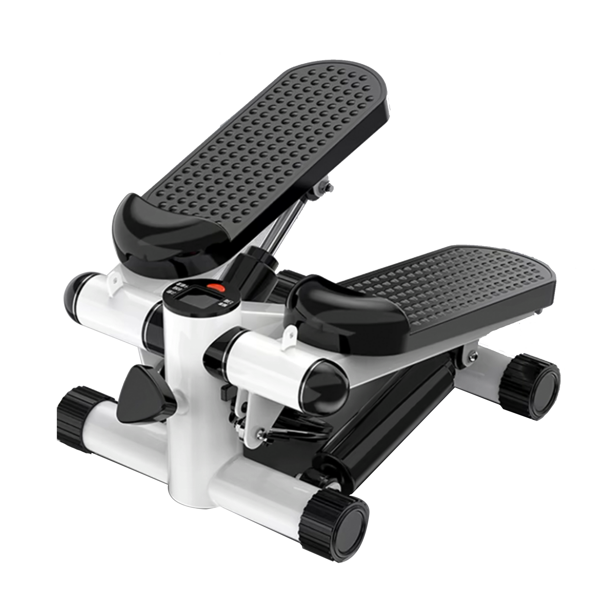 Mini Stepper for Exercise - 300 LBS Loading Capacity, Hydraulic Fitness Stepper with LCD Monitor - Korvel
