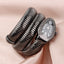 Elegant Snake-Shaped Women's Quartz Bracelet Watch