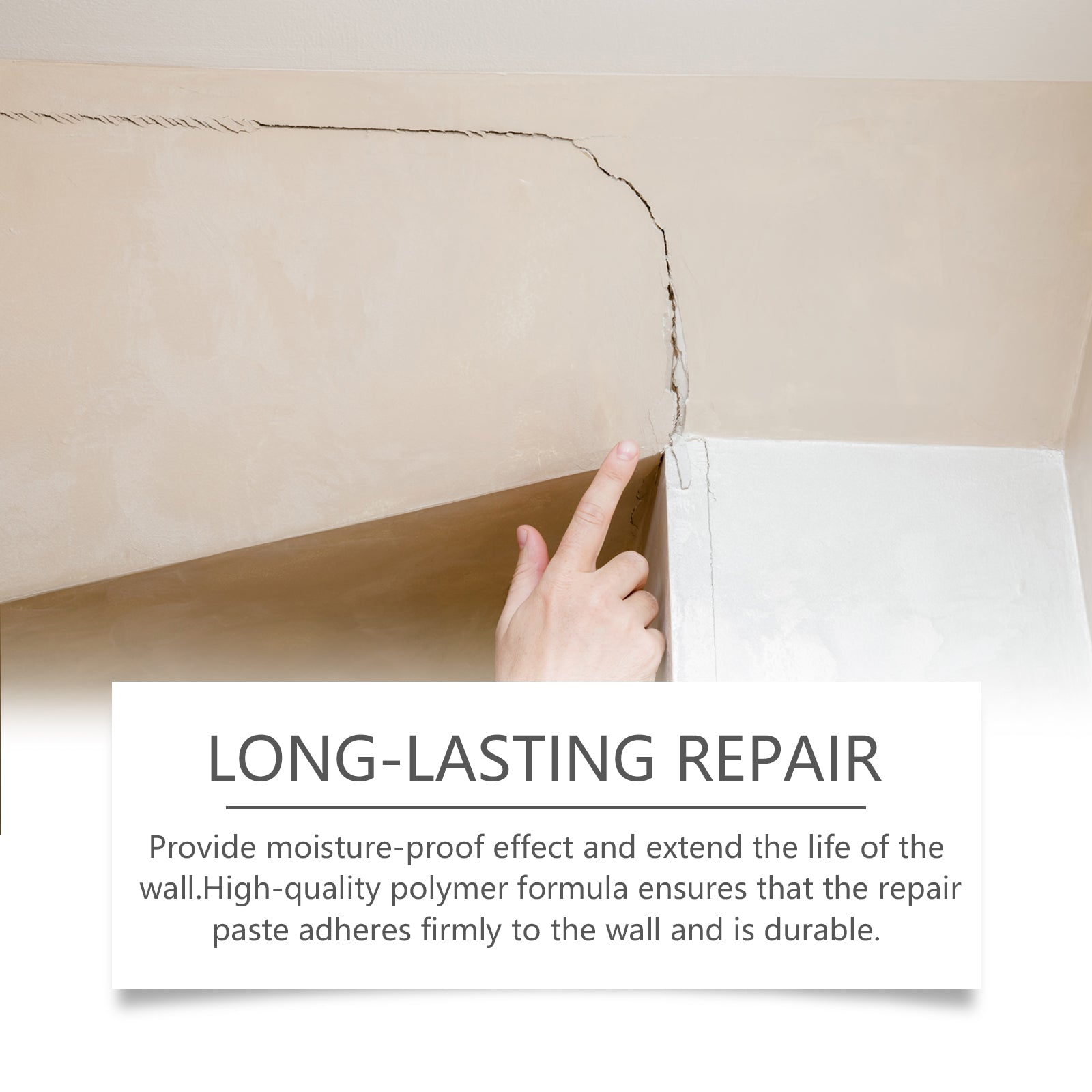 Wall Repair Paste To Cover Stains Wall Cleaning Wall Paint Off Moisture Proof Crack Repair Agent - Korvel