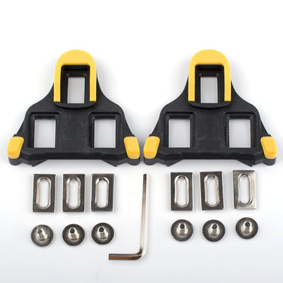 Bicycle Splint Set Special For Road Cycling Shoes|Riding Equipment Red And Yellow Optional Pedal 6 Degrees - Korvel