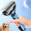 PawEase Dematting Brush for Dogs and Cats