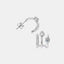 Moissanite 925 Sterling Silver Earrings - Korvel