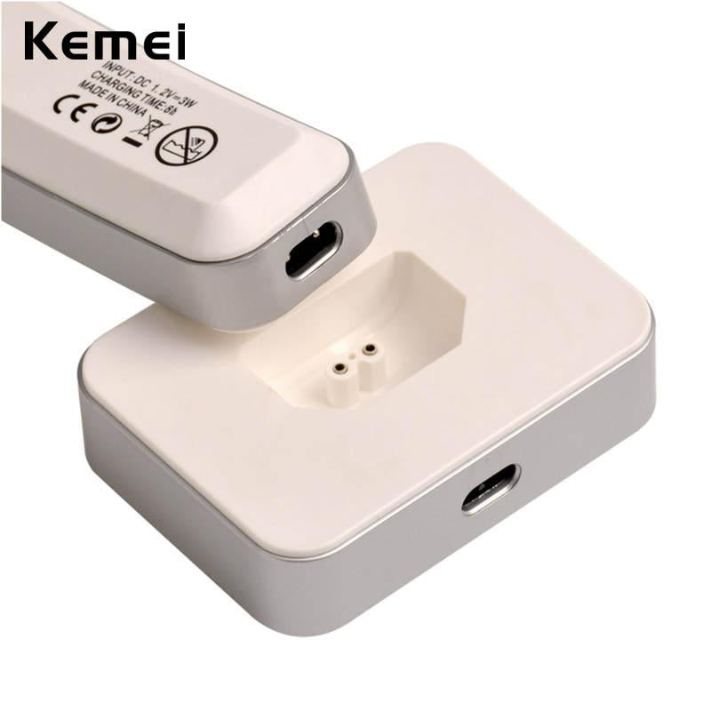 KEIMEI Rechargeable Hair Cipper Electric Shaving Machine Razor Barber Cutting Beard Trimmer Haircut Set Cordless - Korvel
