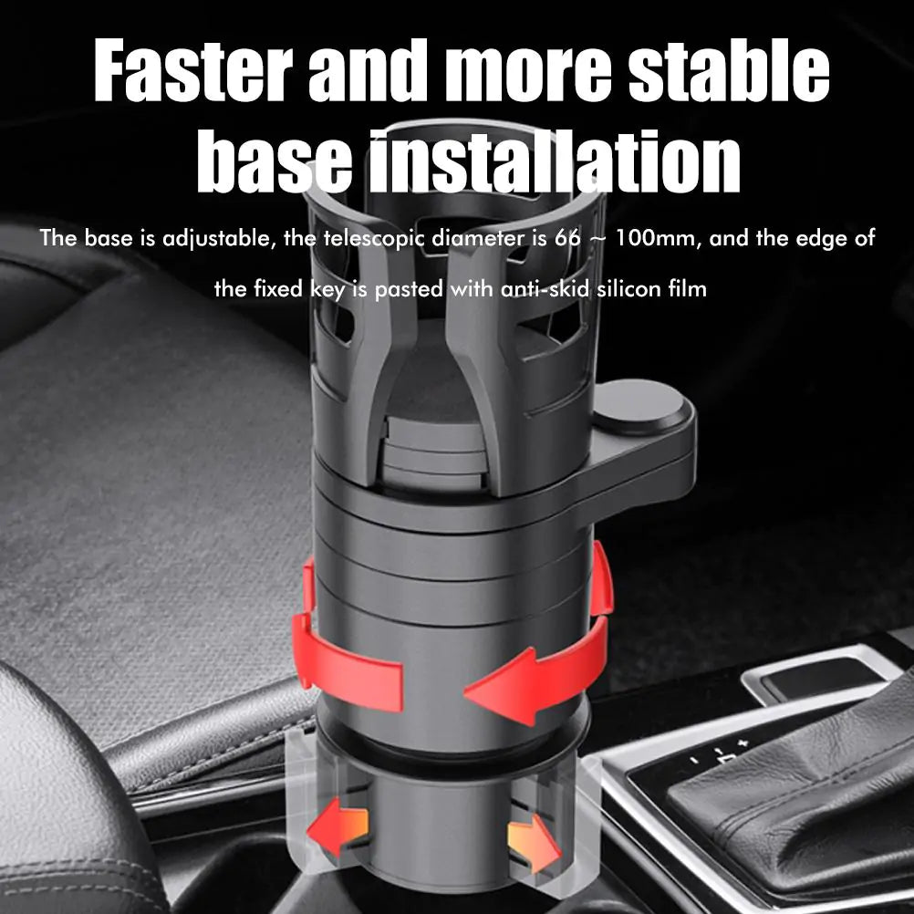 Extensor de Taza para Coche para Hidratación Conveniente en la Carretera