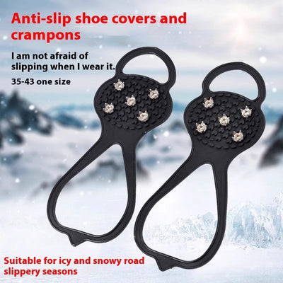 Non-Slip Shoe Covers for Snow Boots