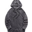 Hoodie en Fleece à Manches Longues avec Cordon de Serrage pour Homme