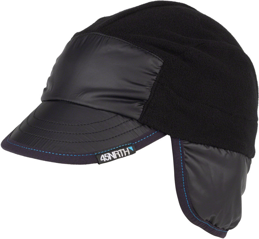 Gorro Aislante Flammekaster 2024 de 45NRTH - Negro Grande / Extra Grande