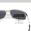 Premium Rimless Polarized Sunglasses for Men - Stylish Gold Shades - Korvel
