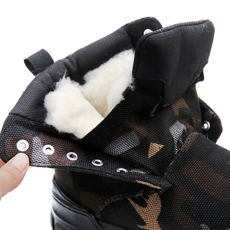 Premium Three-Proof Wool Snow Boots for Ultimate Warmth