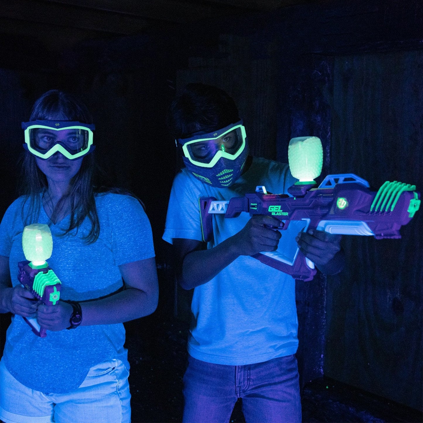 Pistola de Juguete Gel Blaster Starfire XL que Brilla en la Oscuridad