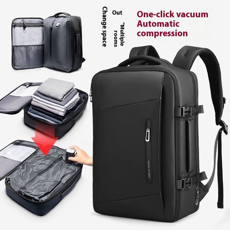 Elegant Vacuum Compression Laptop Backpack for Travel