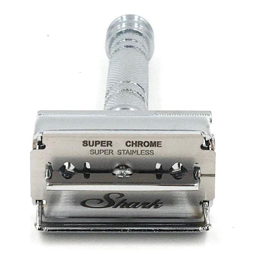 Rasoir de sécurité à double tranchant Parker 66R en chrome lourd