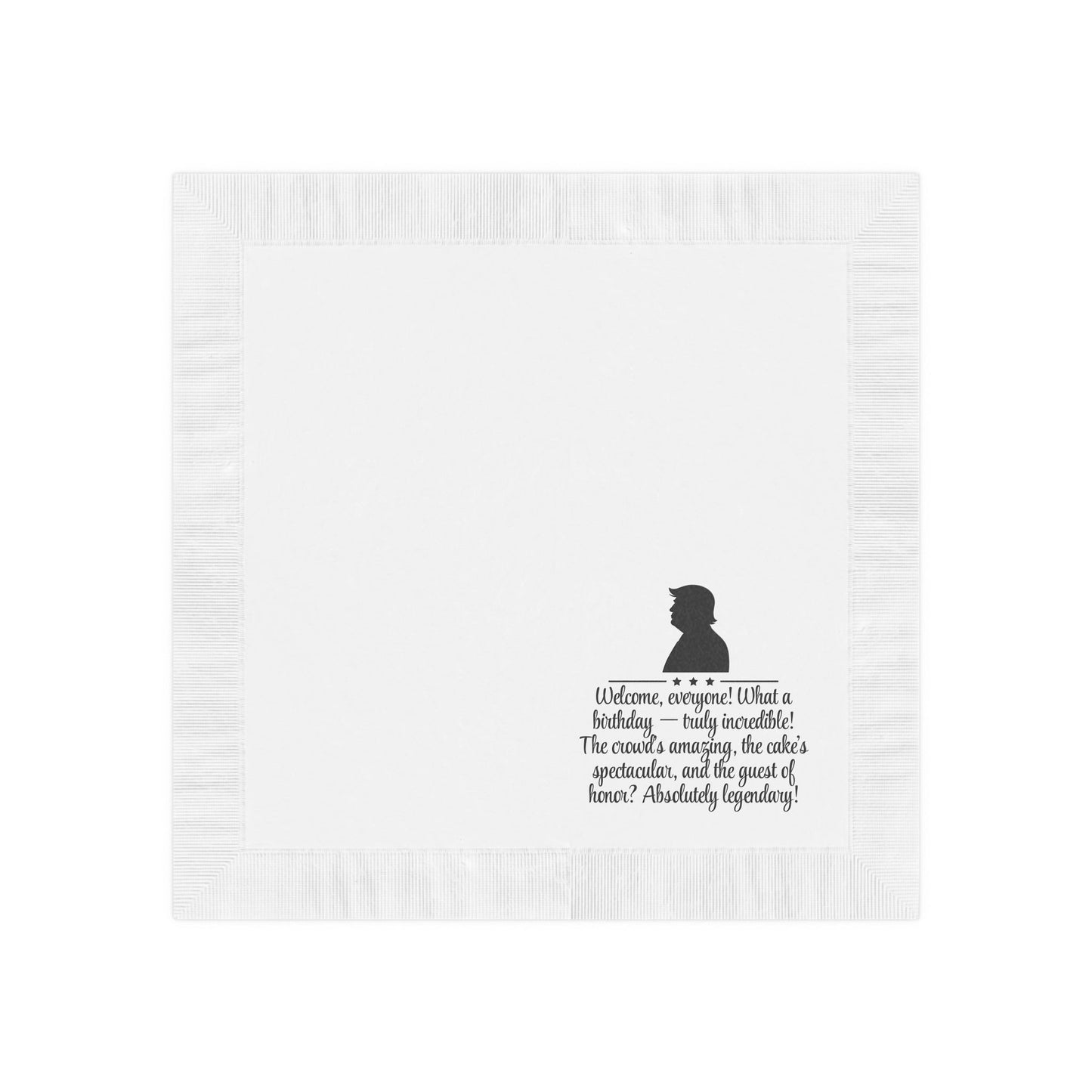 Legendary Birthday Bash Party Napkins
