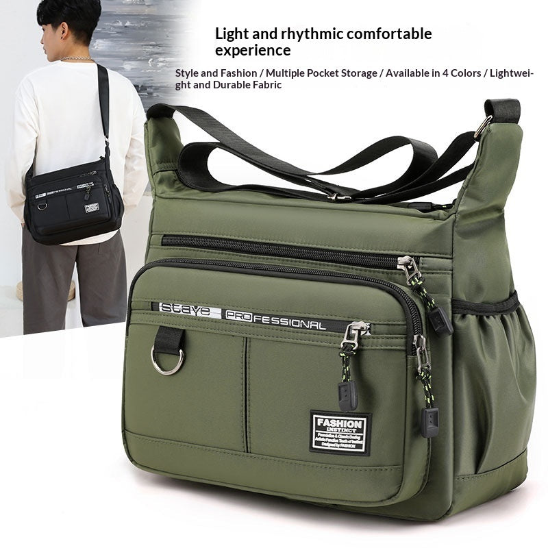 Bolso cruzado premium para hombres para viajes de negocios