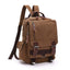 Canvas Backpack Men Travel Back Pack Multifunctional Shoulder Bag for Women Laptop Rucksack School Bags Female Daypack - Korvel