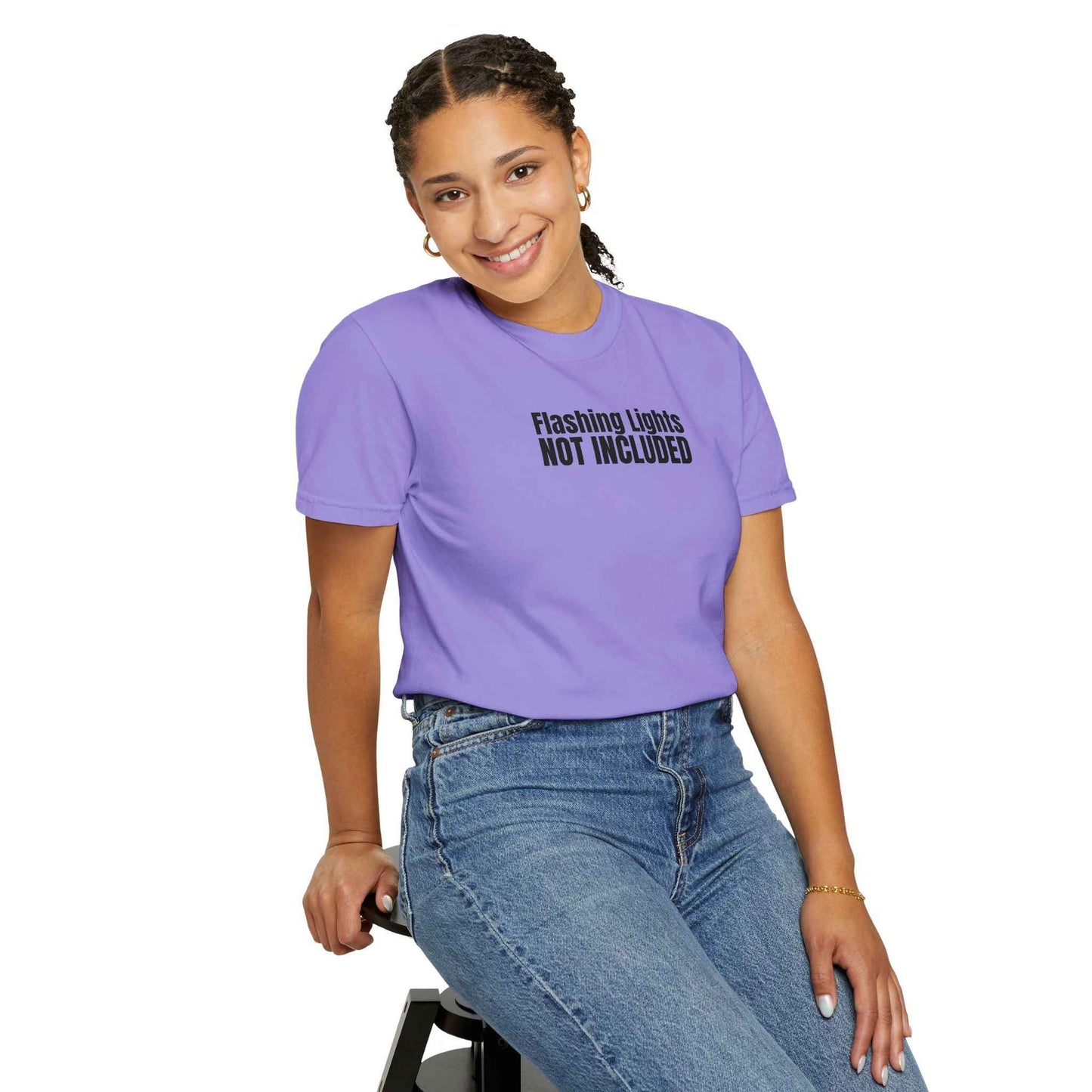 Flashing Lights Not Included T-Shirt | Epilepsy Awareness
