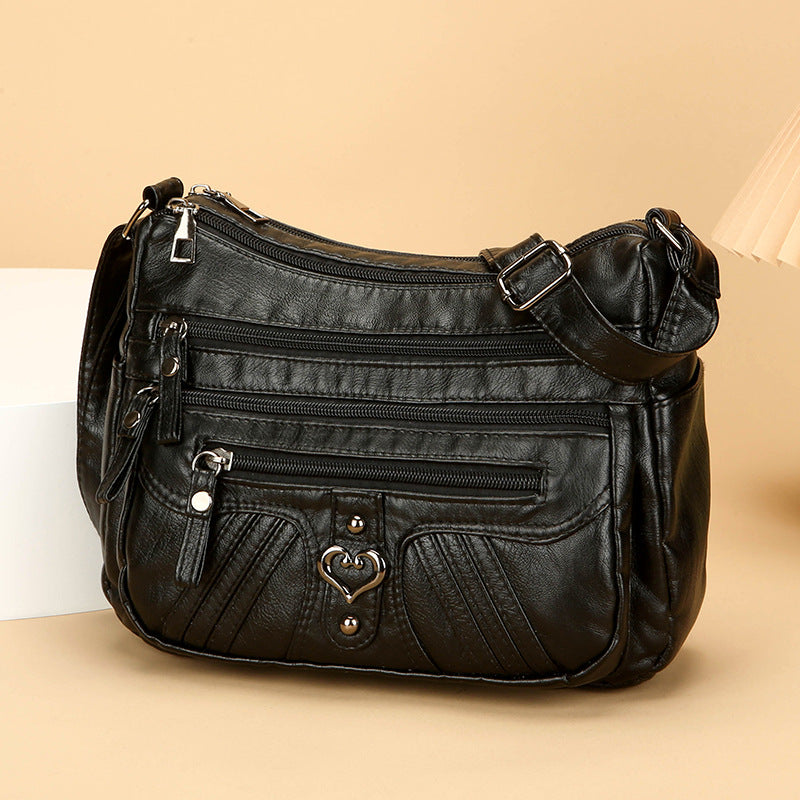 Multi-Pocket Practical Casual Shoulder Bag